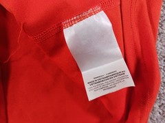 Nike Dri Fit Medium Mens Short Sleeve T-Shirt BG Recreation & Wellness Orange