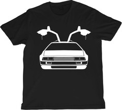 1981 Stainless Steel Sports Car T-Shirt Retro Futuristic Coupe Silhouette Tee