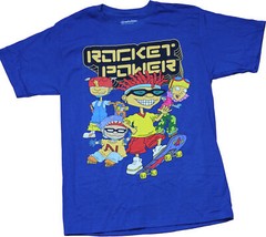 Rocket Power New Adult T-Shirt – Group Under Logo Image