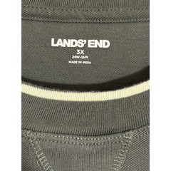 Lands’ End Long Sleeve Shirt Men 3XL Green Gorpcore Outdoor Weekend Casual