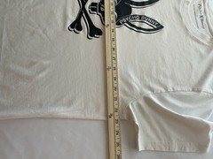 Psycho Bunny Men’s Graphic Logo Skull T-Shirt Crew Neck Cotton Knit White 7