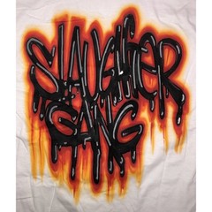 21 Savage T Shirt XXL White It’s All A Blur Tour Slaughter Gang Drake NEW *spots