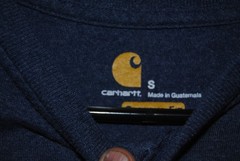 Carhartt Henley Neck T Shirt- Size Small- READ DESCRIPTION