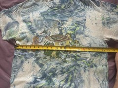 Ripple Junction Rick And Morty Adult Swim 2017 Shirt Size Large Tee Tie Dye
