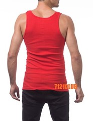 Lot 2 PRO CLUB A SHIRTS TANK TOP RED ProClub Men’s Wife Beater Undershirts S-7XL