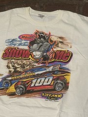 VTG 2003 Show-Me 100 Dirt Track Racing T-Shirt West Plains Speedway Size 3XL