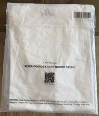 Quince Men’s Cotton Modal Crew Neck Tee – Small – White – NEW!