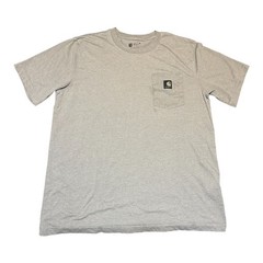 Carhartt Relaxed Fit Short-Sleeve Camo Graphic Pocket T-Shirt Gray