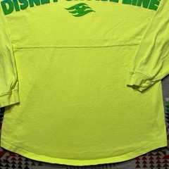 Disney Cruise Line Spirit Jersey Shirt Size Large Yellow Long Sleeve R1