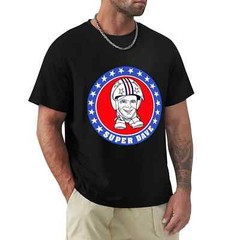 Super Dave Osborne T-ShirtSuper Dave logo T-shirt blacks heavyweights for a boy