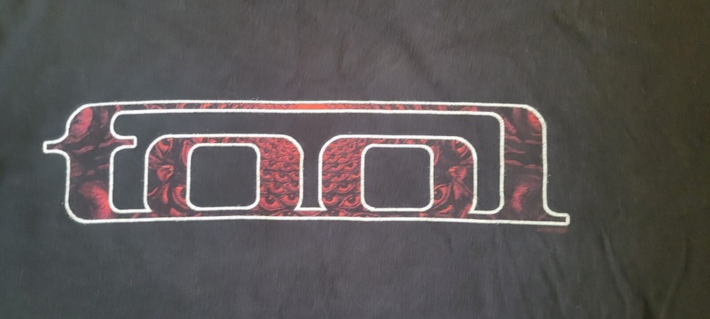 Vintage 2007 TOOL T Shirt 10,000 Days Tour Los Angeles Red Eyes Black XXXL VGUC