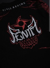 Civil Regime CERO MIEDO AMERICAN CLASSIC OVERSIZED TEE IN BLACK – Size XL