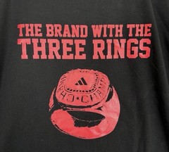New ADIDAS men’s Las Vegas Aces WNBA Championship T Shirt Black Never Worn