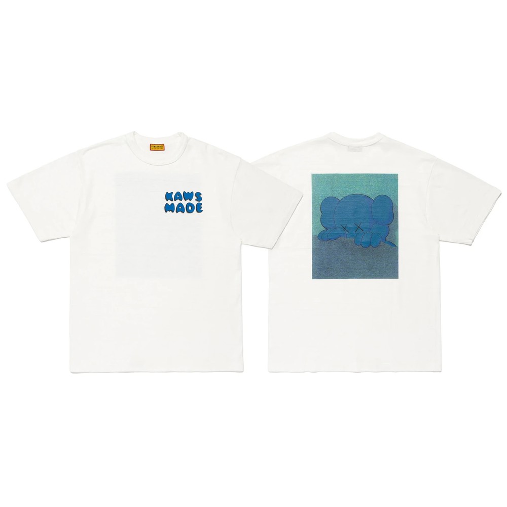 HUMAN MADE x KAWS KAWS MADE GRAPHIC T-SHIRT #2 WHITE XX30TE025 MADE IN JAPAN New