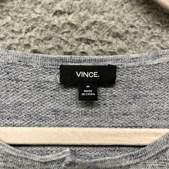 Vince Shirt Mens M Blue Henley Heather Lightweight Classic Baselayer