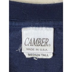 Camber Men’s Long Sleeve T Shirt Size Medium Tall Navy Max Weight Heavyweight