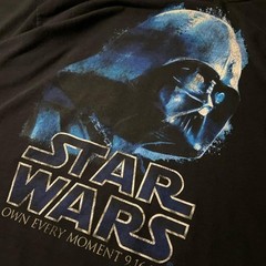 Rare 2011 Black Star Wars “OWN EVERY MOMENT 9.16.11” Darth Vader #StarWars
