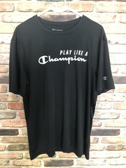Champion Double Dry T-shirt Men size Large Black