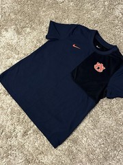 Men’s Auburn Tigers Coaches UV Short Sleeve T-Shirt Large Nike Dri-Fit 2025