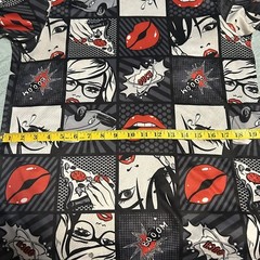 OH SNAP Drill Clothing Co Comic Book T-Shirt Size M (flaws)