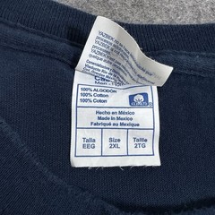 Yazbek Heavy Weight Short Sleeve Pullover T-Shirt Fits Men’s Size 2XL Navy Blue