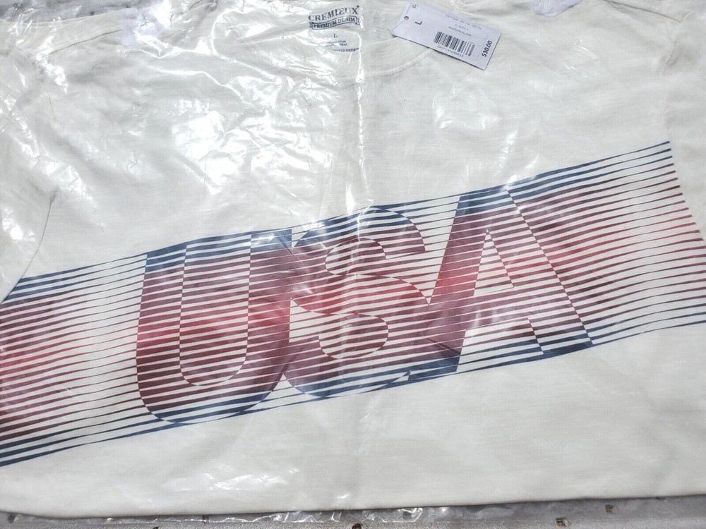 Daniel Cremieux Men’s Large USA T Shirt NEW