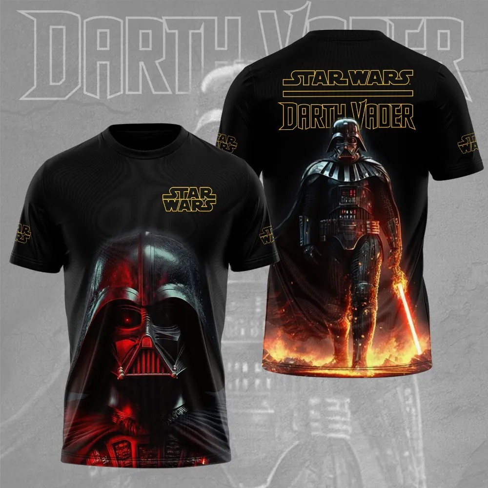 Star Wars Darth Vader T-shirt Size XS-6XL All Over Print 3D Apparel