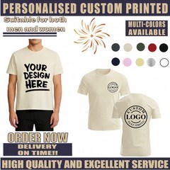 Father’s Day Gift Personalized T-Shirt, Custom Name & Dad Title Image Print