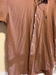 Ralph Lauren A classic Unisex 100% cotton shirt Size XL Blake Plaid