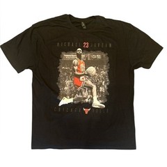 GILDAN, Michael Jordan SoftStyle Shirt, XL, 30in Length, Pit to Pit 23in, Black