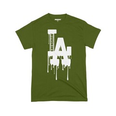 Hip Hop Men’s T-Shirt Crenshaw LA Drip California Los Angeles Graphic Design