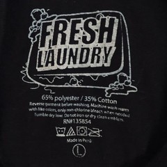 Fresh Laundry T-shirt Mens L Black Graphic Doberman Pinscher Hip Hop Streetwear