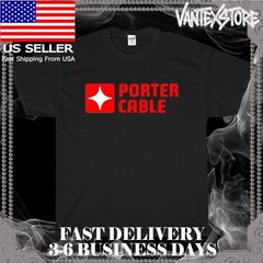 NEW SHIRT PORTER CABLE CLASSIC LOGO MEN’S T-SHIRT FUNNY AMERICAN USA SIZE S-5XL