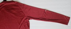 Adidas Men’s Sweatshirt Pullover Shirt Large Red Athletic Reflective Climawarm