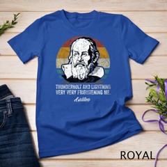 Thunderbolt lightning Galileo philosopher physics astronomy Unisex T-shirt