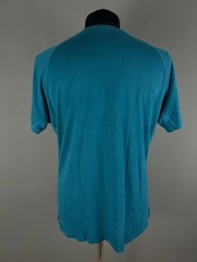 Fjallraven Trekking Equipment Shirt Mens XXL 2XL Mountain Graphic Tee Green Crew