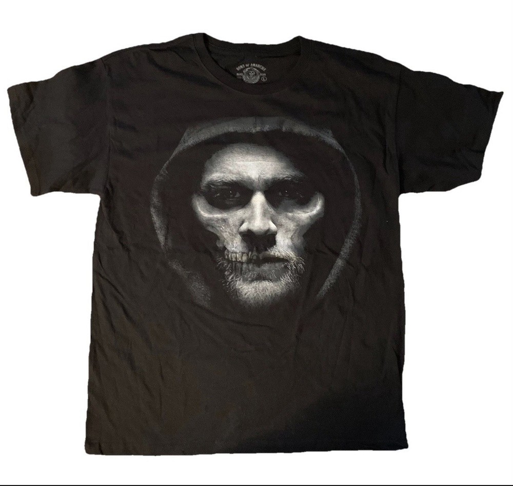 Sons Of Anarchy SAMCRO Road Gear Graphic Shirt Size L NWOT