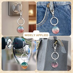 Christian Keychain Bulk Bible Verse Religious Scripture Quote Inspirational K…