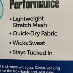 Hanes 3 Pack Moves X Temp Men’s Breathable Mesh Crewneck T-Shirt, Black/Grey 2XL