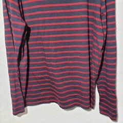 Seasalt Cornwall Shirt Men’s XL Red Striped Sailor Organic Cotton Crewneck NWT