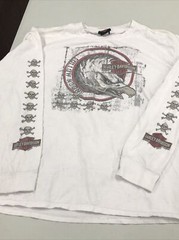 Harley Davidson Riders Double Sided Long Sleeve Shirt Birmingham, AL Large 2018