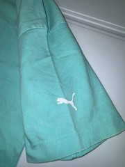 PUMA F1 Miami Pitstop Graphic Crew Neck T-Shirt Aqua Mens $45 NWT Pick Size