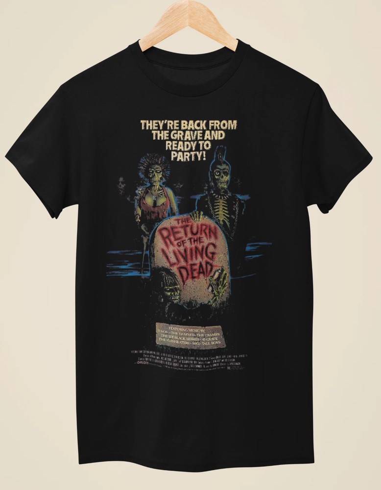 Movie Poster Graphic Black T-Shirt HOT ITEM
