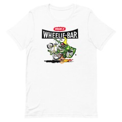 WHAMO WHEELIE BAR Bike Cycling 60s Retro Style Graphic Tee Shirt Unisex t-shirt