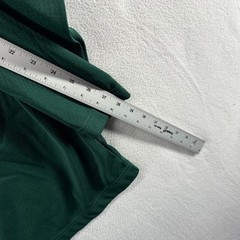 Vintage CCM Hockey Jersey Mens 2XL Green Blank Front Training 45 Long Sleeve 90s