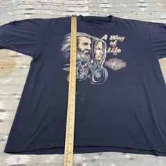 Vintage 80s Harley Davidson Shirt 3d Emblem A Way Of Life Large