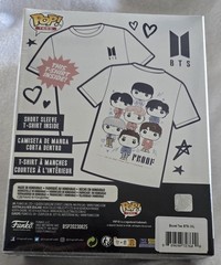 Funko Pop! Tees BTS “PROOF” box Sealed w/Unisex 3XL-shirt USA seller Fast Ship
