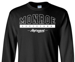 Monroe Louisiana T-Shirt Long Sleeve Graphic tee