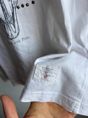 VTG 00s y2k True Religion Washed Avant Garde Rhinstone T-Shirt Tank Top Tee
