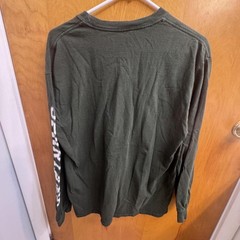 Fanatics Men’s Michigan State Spartans dark green long sleeve shirt size L